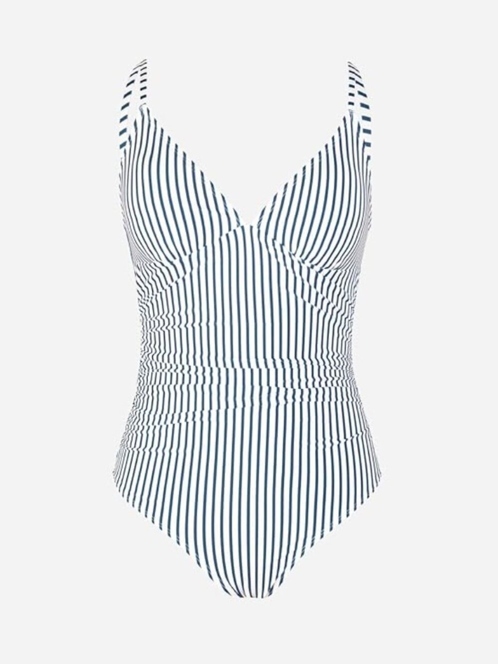 ✨Cupshe One-Piece Swimsuit Medium  NWT Blue/White